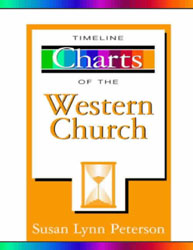 image of the Timeline Charts of the Western Church cover